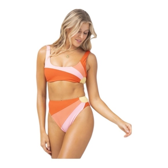 L*Space Lizzie Sunburst Bikini Top & Luca Sunburst
Bikini Bottom. NWT - Picture 1 of 6